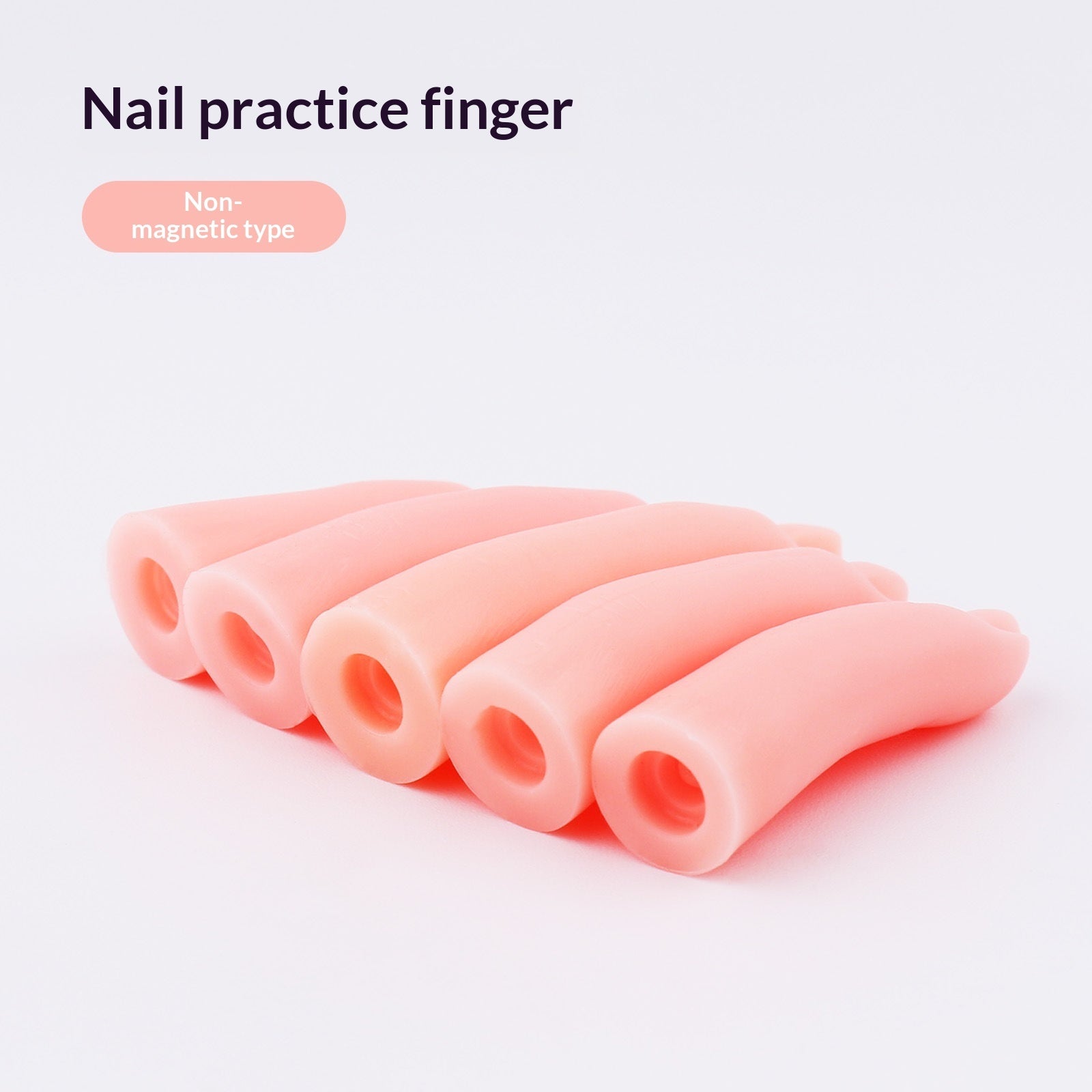 Creative Nail Art Silicone Practice Fingers